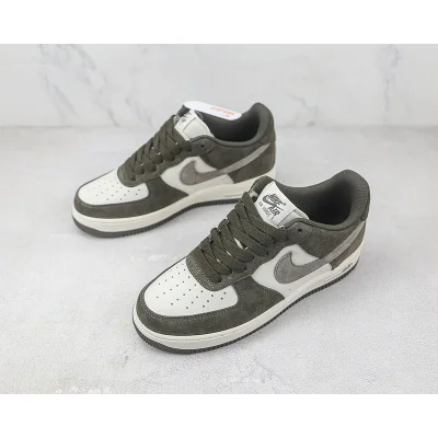 Nike Air Force 1 Low 07 "Grey/Brown" фото № 5