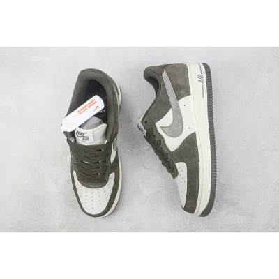 Nike Air Force 1 Low 07 "Grey/Brown" фото № 7
