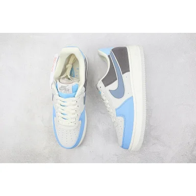 Nike Air Force 1 07 Low "Blue/Grey/Brown" фото № 7