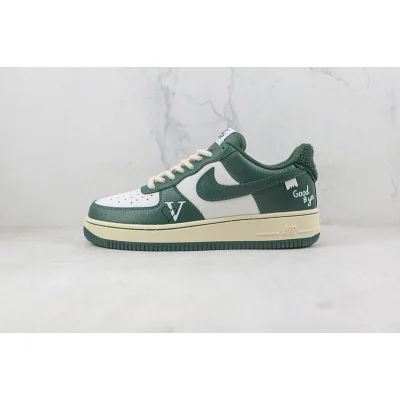Nike Air Force 1 Low "Good Bye/Dark Green/White" фото № 2