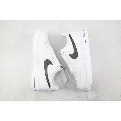 Nike Air Force 1 Low "White/Black Swoosh" фото № 7