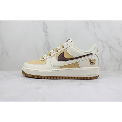 Nike Air Force 1 Low "Rice White/Brown/Yellow" фото № 2