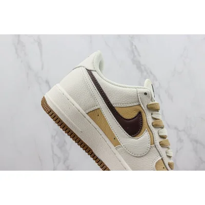 Nike Air Force 1 Low "Rice White/Brown/Yellow" фото № 3