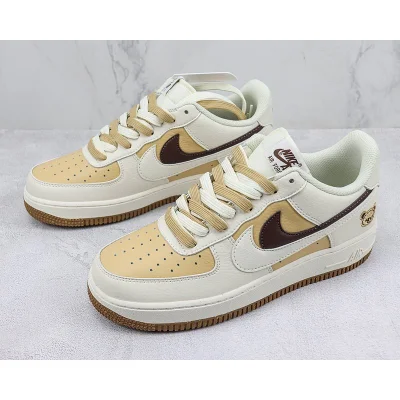 Nike Air Force 1 Low "Rice White/Brown/Yellow" фото № 5