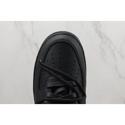 Nike Air Force 1 Low "Black/Double Lacing" фото № 4