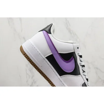Nike Air Force 1 Low "Purple/White/Black/Panda" фото № 3