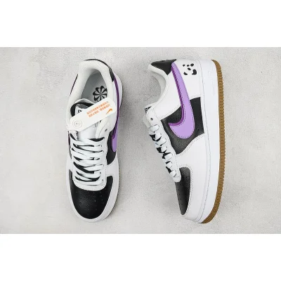 Nike Air Force 1 Low "Purple/White/Black/Panda" фото № 7