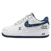 Louis Vuitton x Nike Air Force 1 Low "Night Elf/Blue Denim"