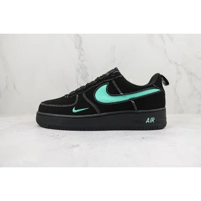 Tiffany & Co. x Nike Air Force 1 Low "Black/Tiffany Blue/Swoosh" фото № 2