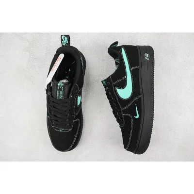 Tiffany & Co. x Nike Air Force 1 Low "Black/Tiffany Blue/Swoosh" фото № 7
