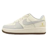 Louis Vuitton x Nike Air Force 1 Low "Gold/Silver/White"
