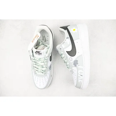 Nike Air Force 1 Low "Love and Flowers White/Grey/Black" фото № 6