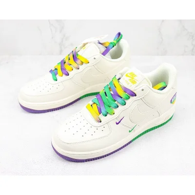 Nike Air Force 1 Low "Beige/Green/Purple" фото № 5 Nike Air Force 1 Low "Beige/Green/Purple" фото № 5