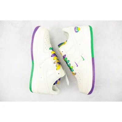 Nike Air Force 1 Low "Beige/Green/Purple" фото № 6 Nike Air Force 1 Low "Beige/Green/Purple" фото № 6