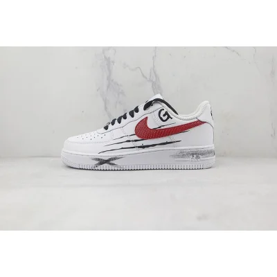 Nike Air Force 1 Low "White/Red/Black Claws" фото № 2