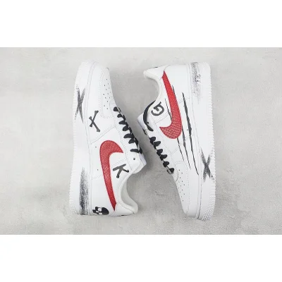 Nike Air Force 1 Low "White/Red/Black Claws" фото № 7