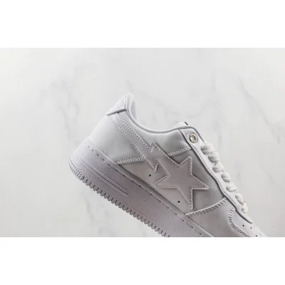 A Bathing Ape x Nike Air Force 1 Low "Triple White Sta" фото № 3