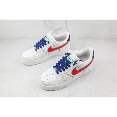 Nike Air Force 1 Low "Just Do It/Snakeskin White" фото № 5