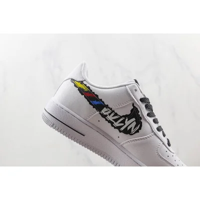 Nike Air Force 1 Low "White/Black Graffiti" фото № 3