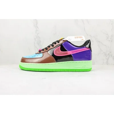 Undefeated x Nike Air Force 1 Low "Wild Berry/Brown/Black/Purple" фото № 2