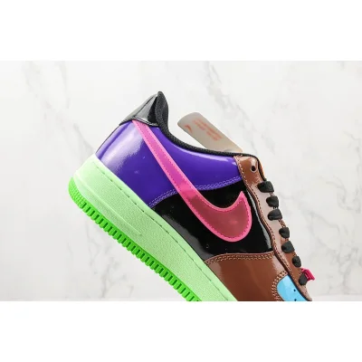 Undefeated x Nike Air Force 1 Low "Wild Berry/Brown/Black/Purple" фото № 3
