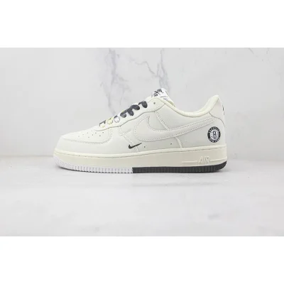 Nike Air Force 1 Low "Broklyn Rice White/Black" фото № 2
