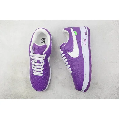 Louis Vuitton x Nike Air Force 1 Low "Purple/White/Monogram" фото № 7 Louis Vuitton x Nike Air Force 1 Low "Purple/White/Monogram" фото № 7