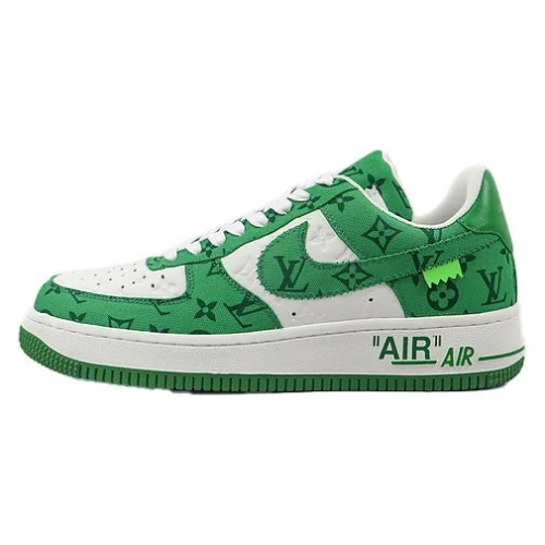 Louis Vuitton x Nike Air Force 1 Low "Green/White"
