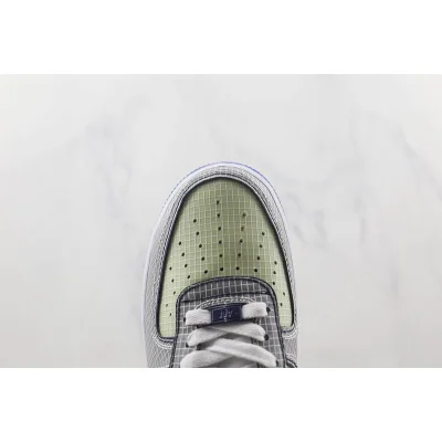 Union x Nike Air Force 1 07 Low "Grey/White/Green" фото № 3