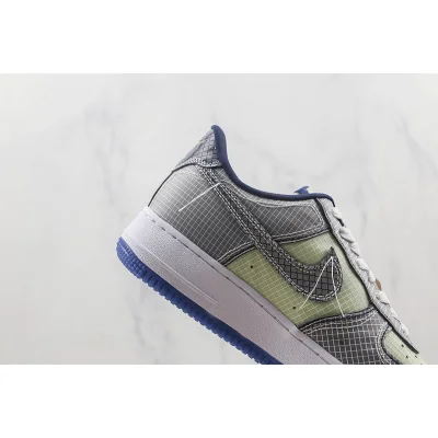 Union x Nike Air Force 1 07 Low "Grey/White/Green" фото № 4