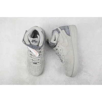 Reigning Champ x Nike Air Force 1 Mid "Grey/Dark Grey" фото № 7