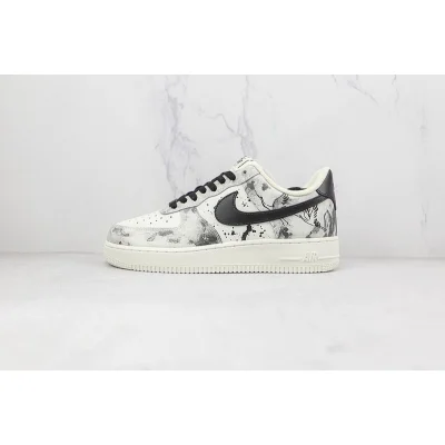 Nike Air Force 1 07 Low "Beige/Black" фото № 2