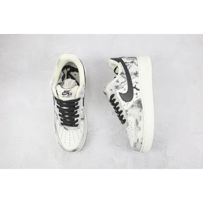 Nike Air Force 1 07 Low "Beige/Black" фото № 7