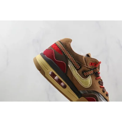 CLOT x Nike Air Max 1 "Red/Brown/Grey/Yellow" фото № 4