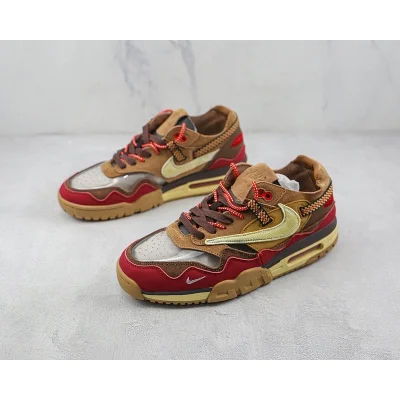 CLOT x Nike Air Max 1 "Red/Brown/Grey/Yellow" фото № 7