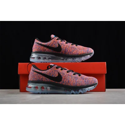 Nike Air Max Flyknit "Photo Blue Total Crimson" фото № 9