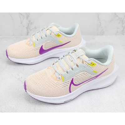 Nike Air Zoom Pegasus 40 "White/Purple/Orange Mesh" фото № 5 Nike Air Zoom Pegasus 40 "White/Purple/Orange Mesh" фото № 5