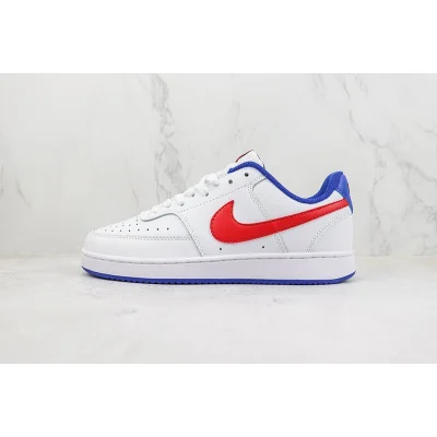 Nike Court Vision Low "White/Red/Blue" фото № 2