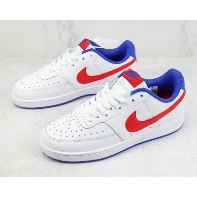 Nike Court Vision Low "White/Red/Blue" фото № 5