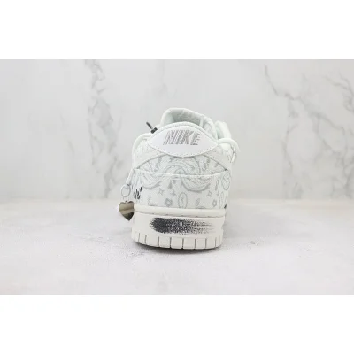 Nike Dunk Low "White/Black Paisley" фото № 9 Nike Dunk Low "White/Black Paisley" фото № 9