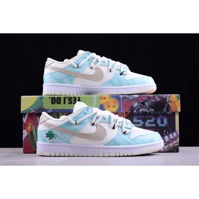Nike Dunk Low Rope Laces "Bluemarine/Ivory" фото № 4