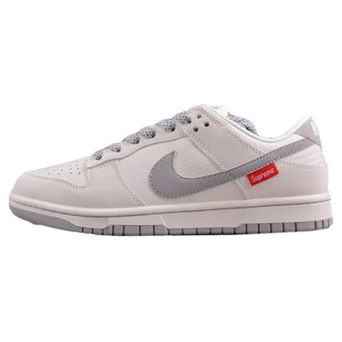Supreme x Nike Dunk Low "Beige/Gray"