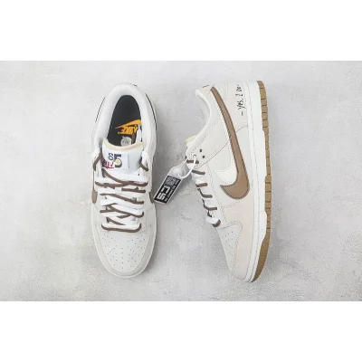 Nike Dunk Low SE 85 Double Swoosh "Grey/Brown" фото № 6