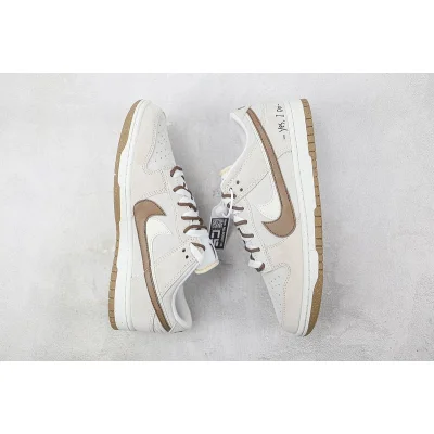 Nike Dunk Low SE 85 Double Swoosh "Grey/Brown" фото № 7