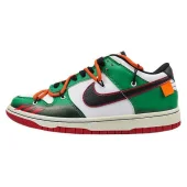 Nike Dunk Low "Green/White/Black/Red/Orange"