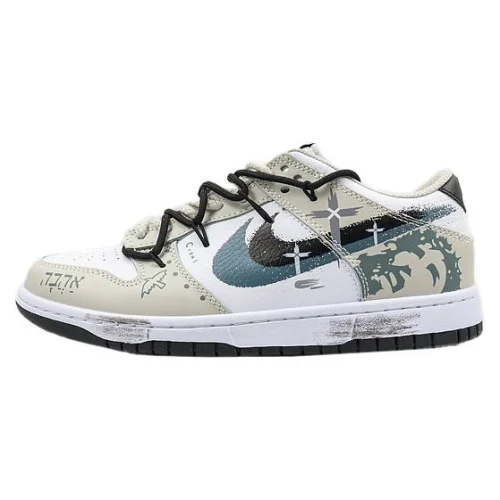 Nike Dunk Low "Brush Graffiti Cross"