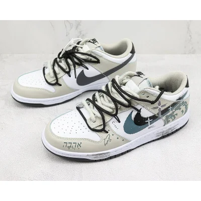 Nike Dunk Low "Brush Graffiti Cross" фото № 5 Nike Dunk Low "Brush Graffiti Cross" фото № 5