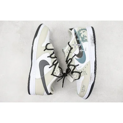 Nike Dunk Low "Brush Graffiti Cross" фото № 7 Nike Dunk Low "Brush Graffiti Cross" фото № 7