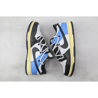 Nike SB Dunk Low Retro XD "Black/White/Blue-Beige" фото № 7