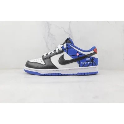 Nike SB Dunk Low "Royal Blue/White/Black" фото № 2